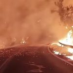 Голем пожар на грчкиот остров Тасос, луѓе во паника бегаат (ВИДЕО)