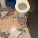 Спортистка објави снимка од сместувањето во Македонија, се урнал плафанот од бањата (ВИДЕО)