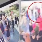 Невеста за малку ќе загинеше од лустер во салата за венчавки- сватовите шокирани (ВИДЕО)